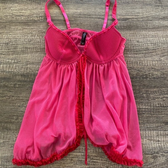 Victoria Secrets Sexy Little Things Babydoll Lingerie Top - Picture 1 of 9